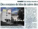 ARTICLE DAUPHINE du 19 avril 2012 (Vol Cleret).JPG